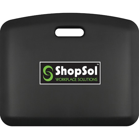 Shopsol Anti-Fatigue MobilePro Mat, 22"x18", Black 1010677